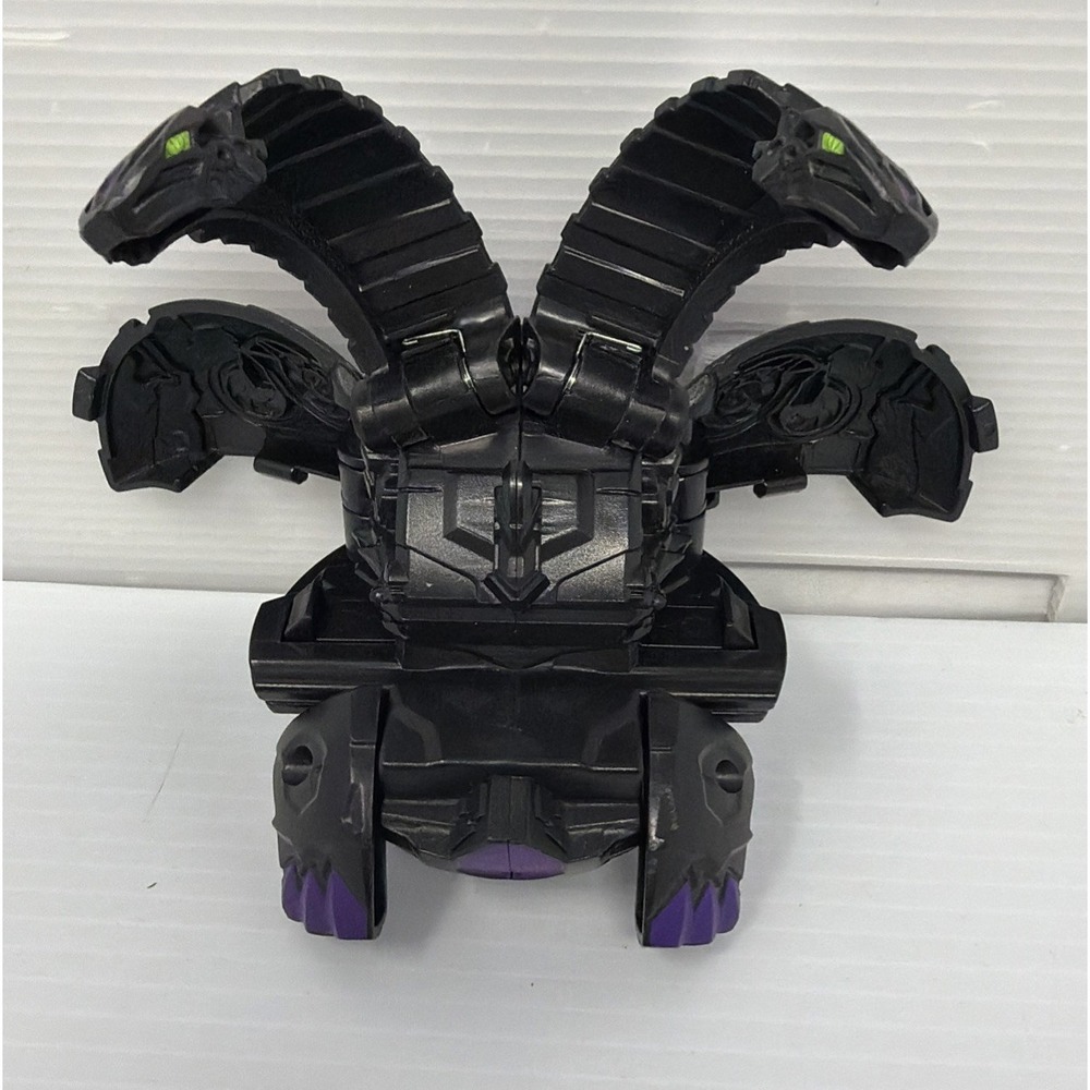 Bakugan Battle Planet B 500 Darkus Jumbo Nillious Large Ball Purple Black
